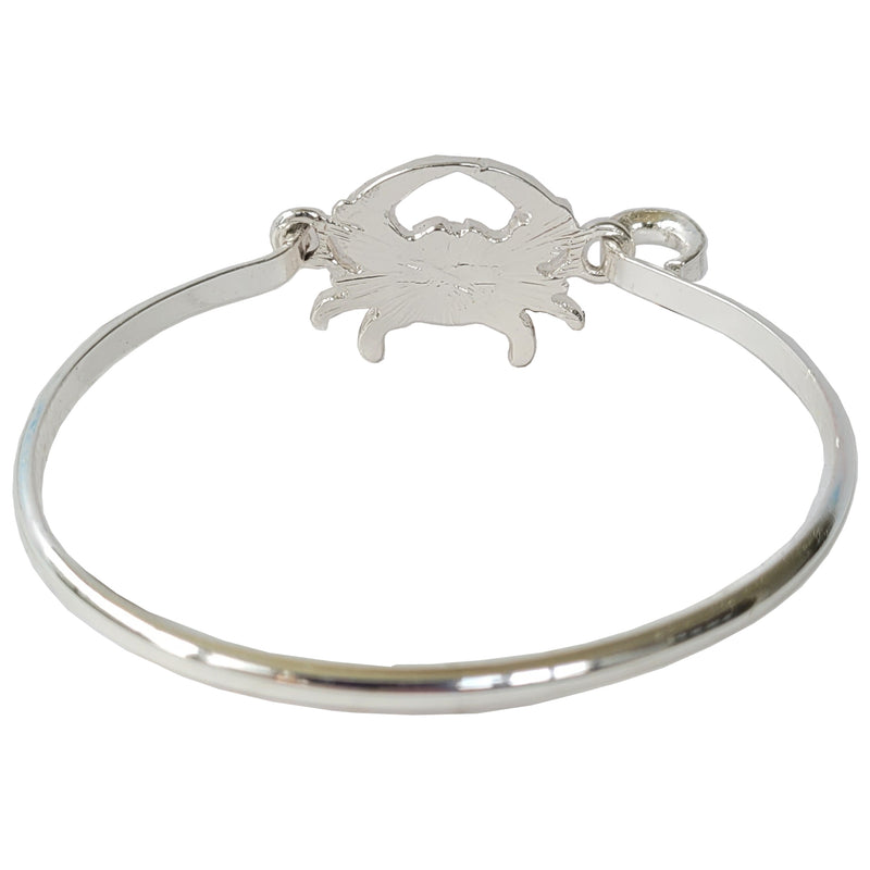maryland flag crab bangle bracelet back