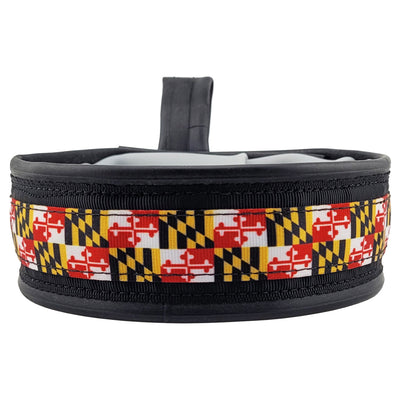Maryland Flag Travel Dog Bowl