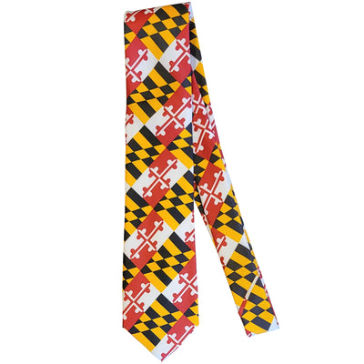 Maryland Flag Executive Neck Tie