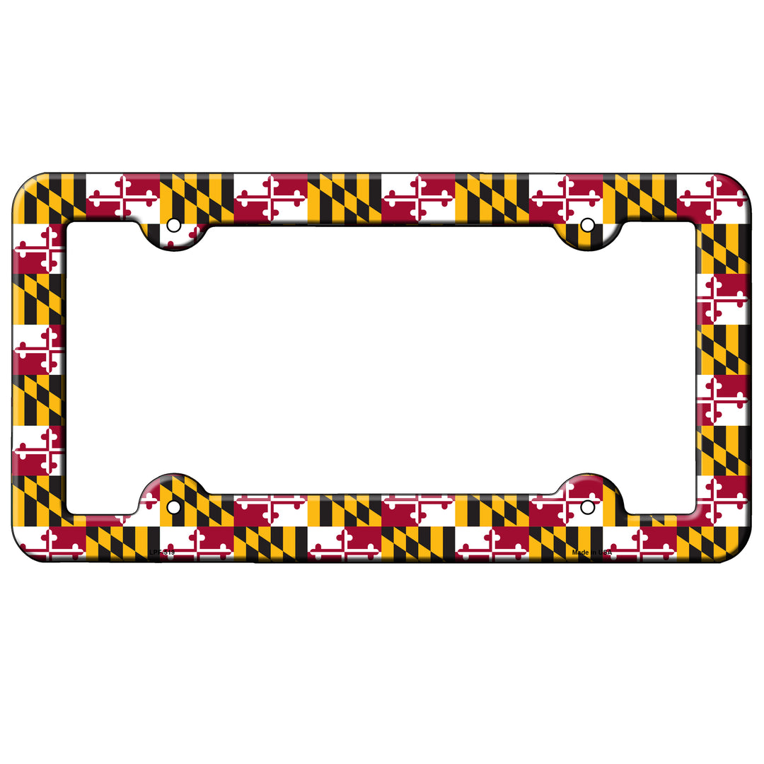 Maryland Flag License Plate Frame