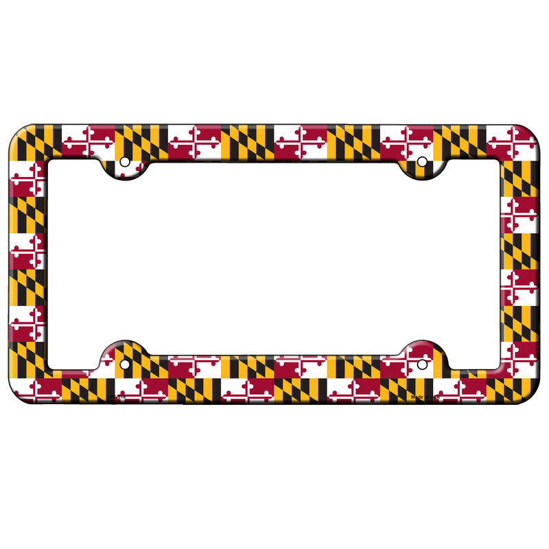 Maryland Flag License Plate Frame