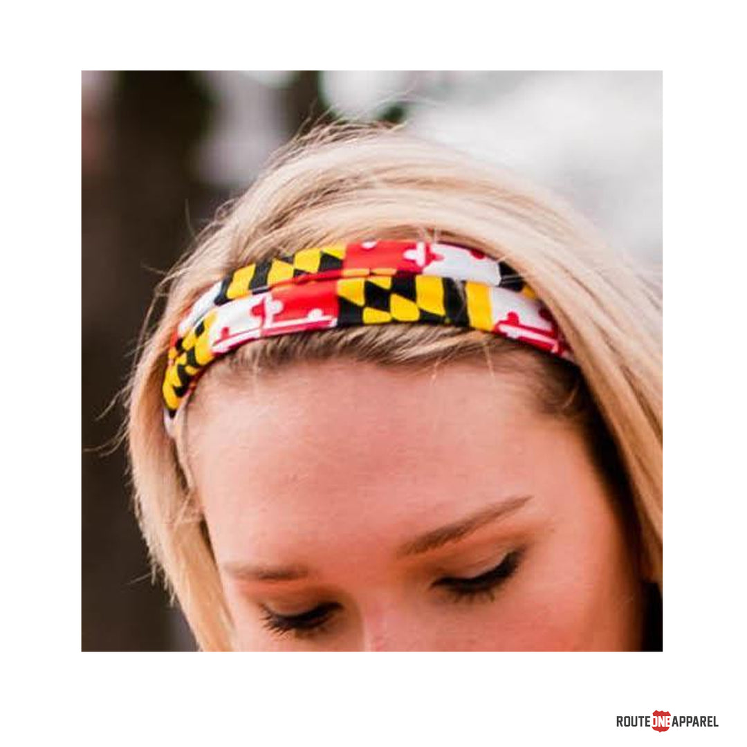 Maryland Flag Stretch Headband