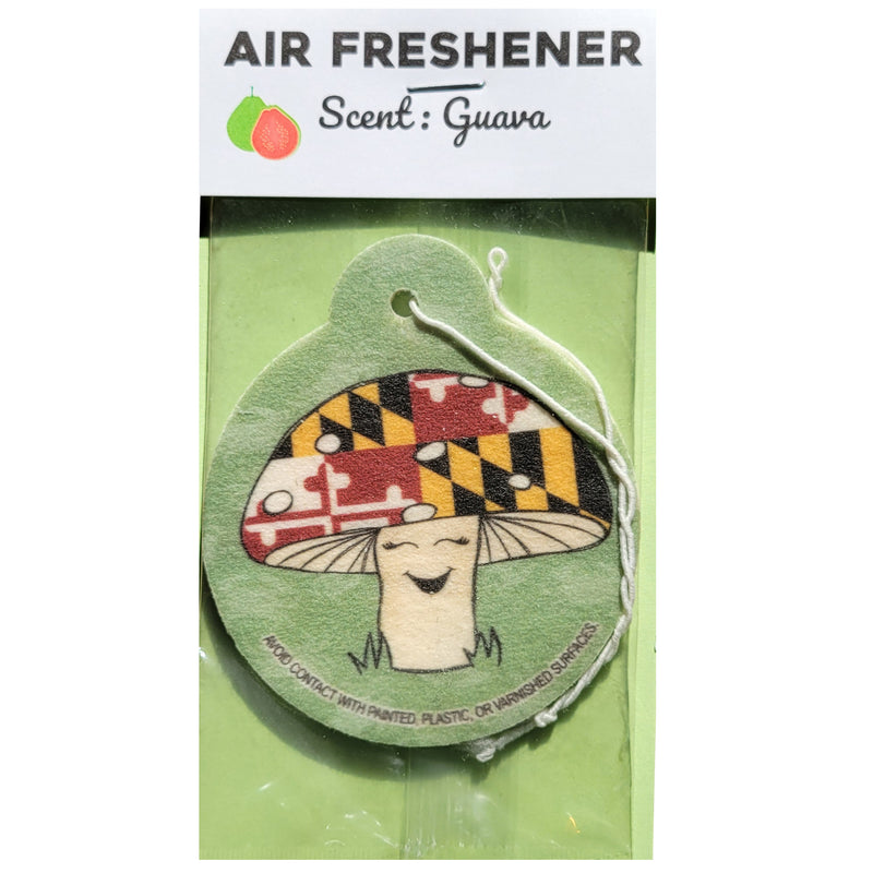 Happy Maryland Mushroom Air Freshener