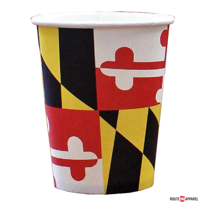 Maryland Flag Paper Cups