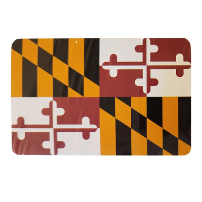 Maryland Flag Playing Cards in Plastic Box