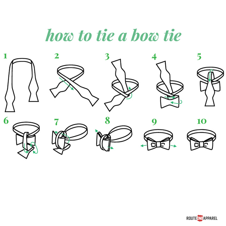 Maryland Flag Self Tie Bow Tie (instructions)