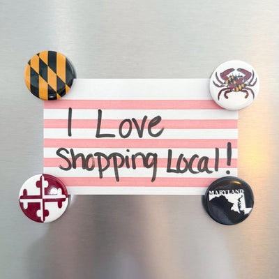 Maryland Fridge Magnets Set of 4 Scene