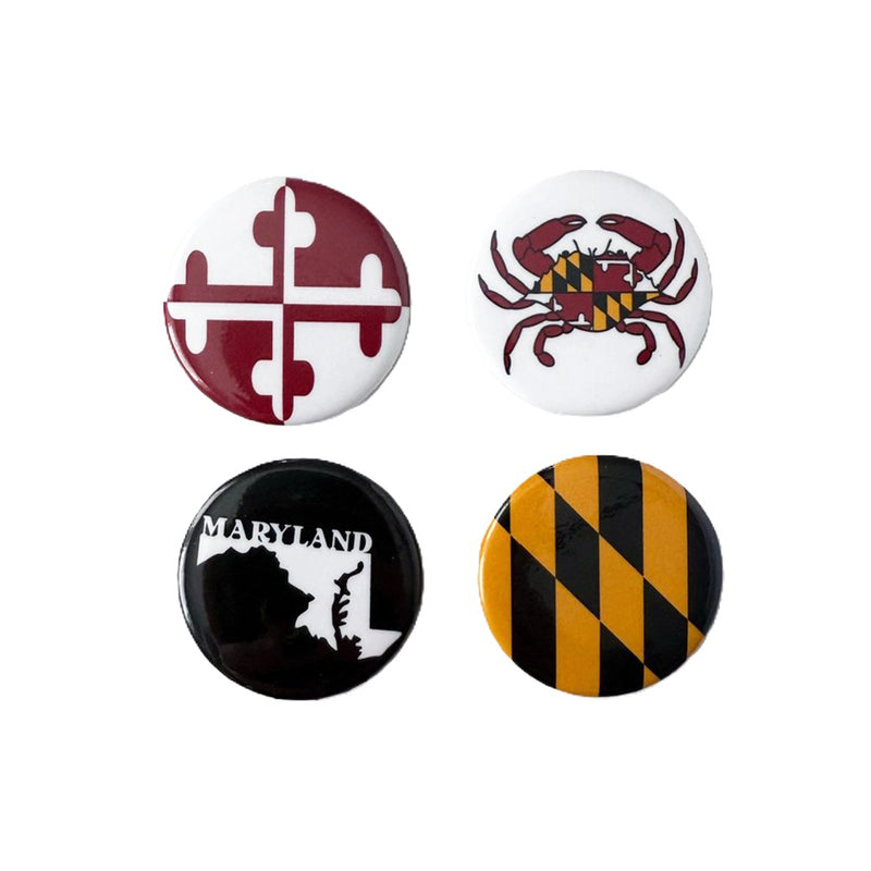 Maryland Fridge Magnets Set of 4
