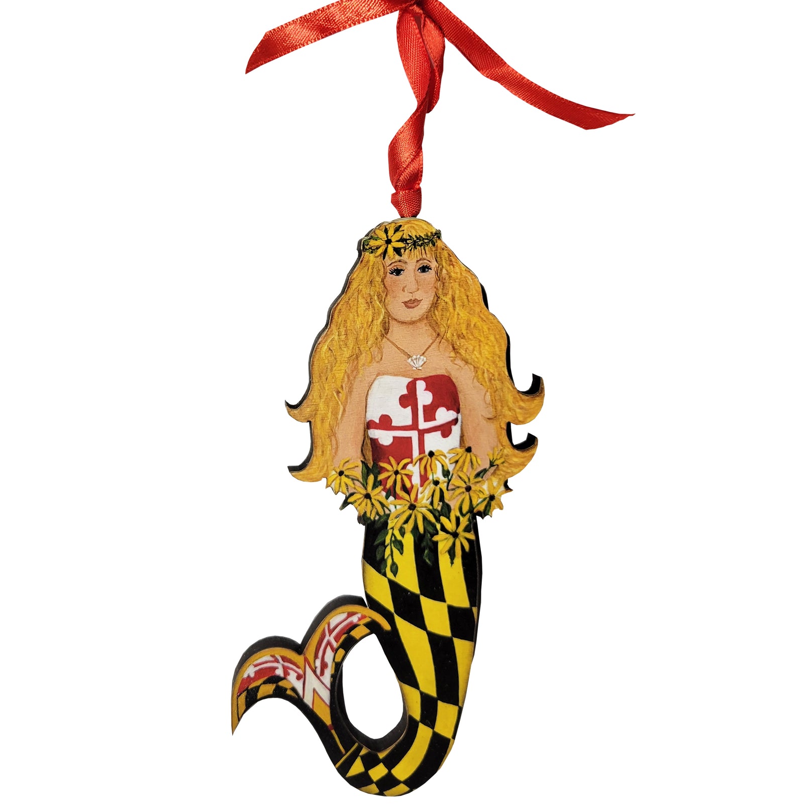 Maryland Mermaid Ornament