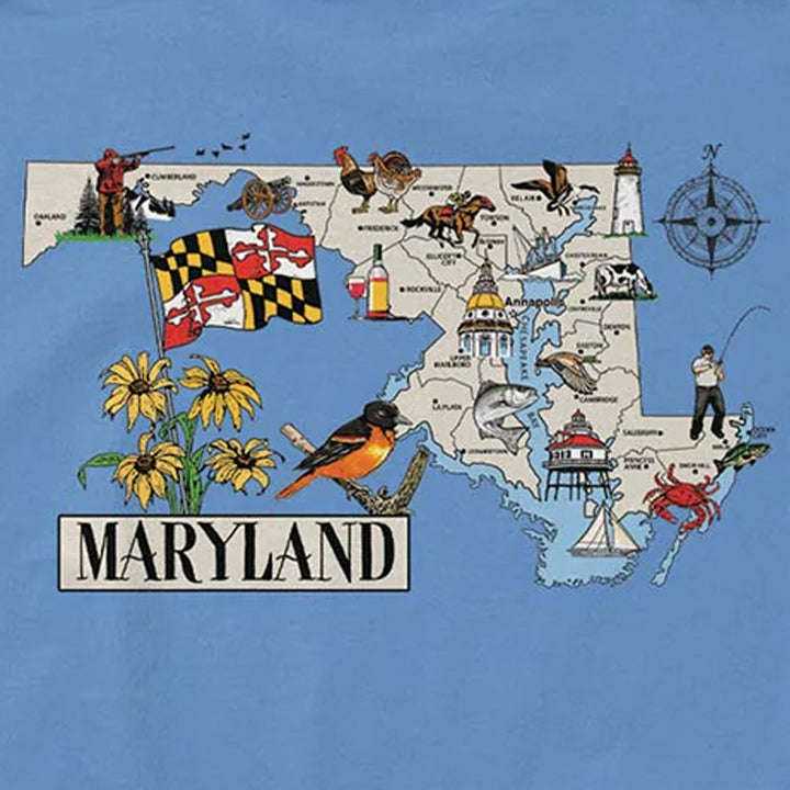 Maryland Places T-Shirt
