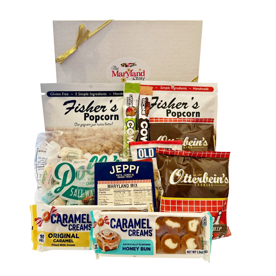Maryland Snacks Gift White Box.