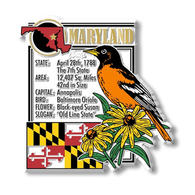 Maryland State Montage Magnet