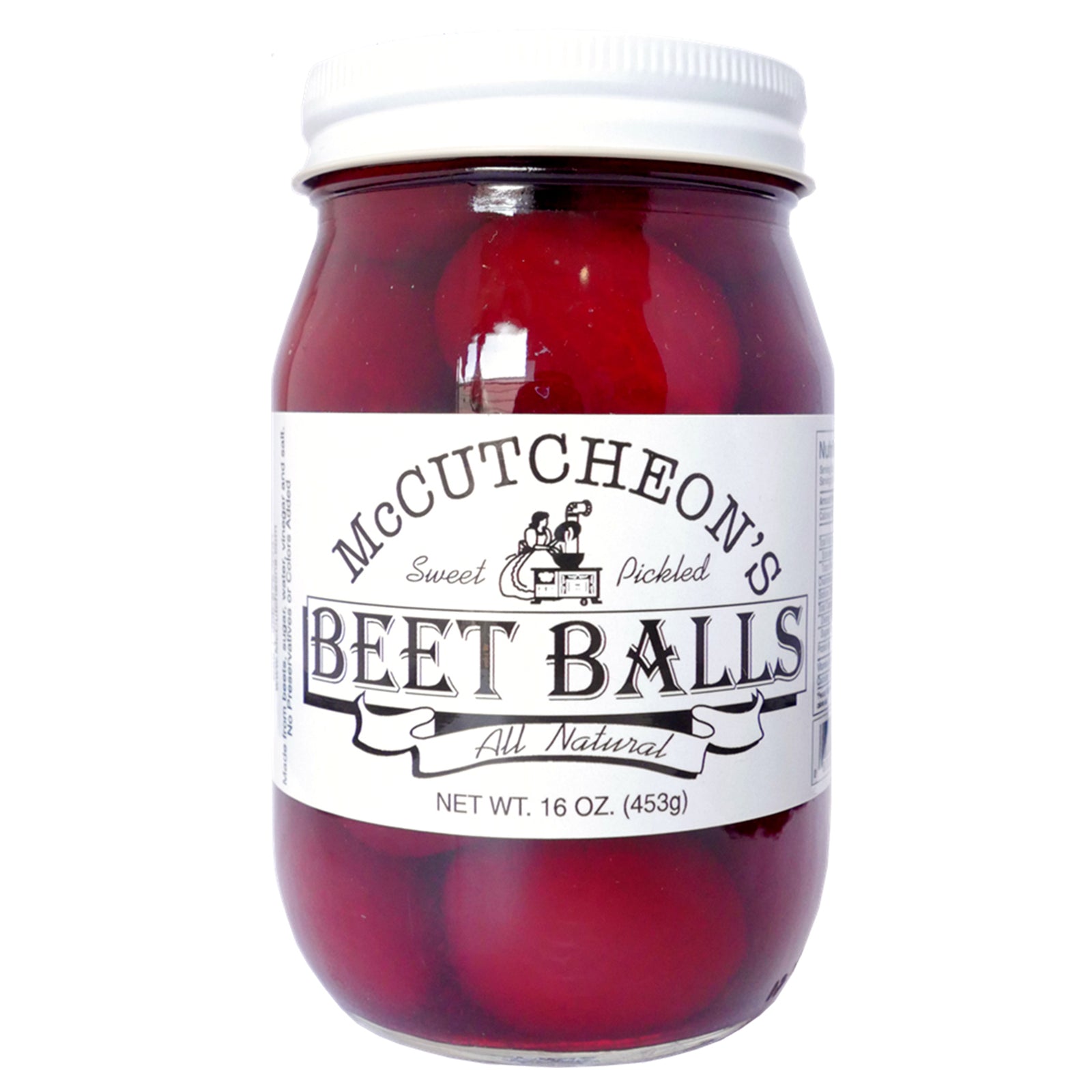 McCutcheon's Sweet Pickled Beet Balls 16oz.