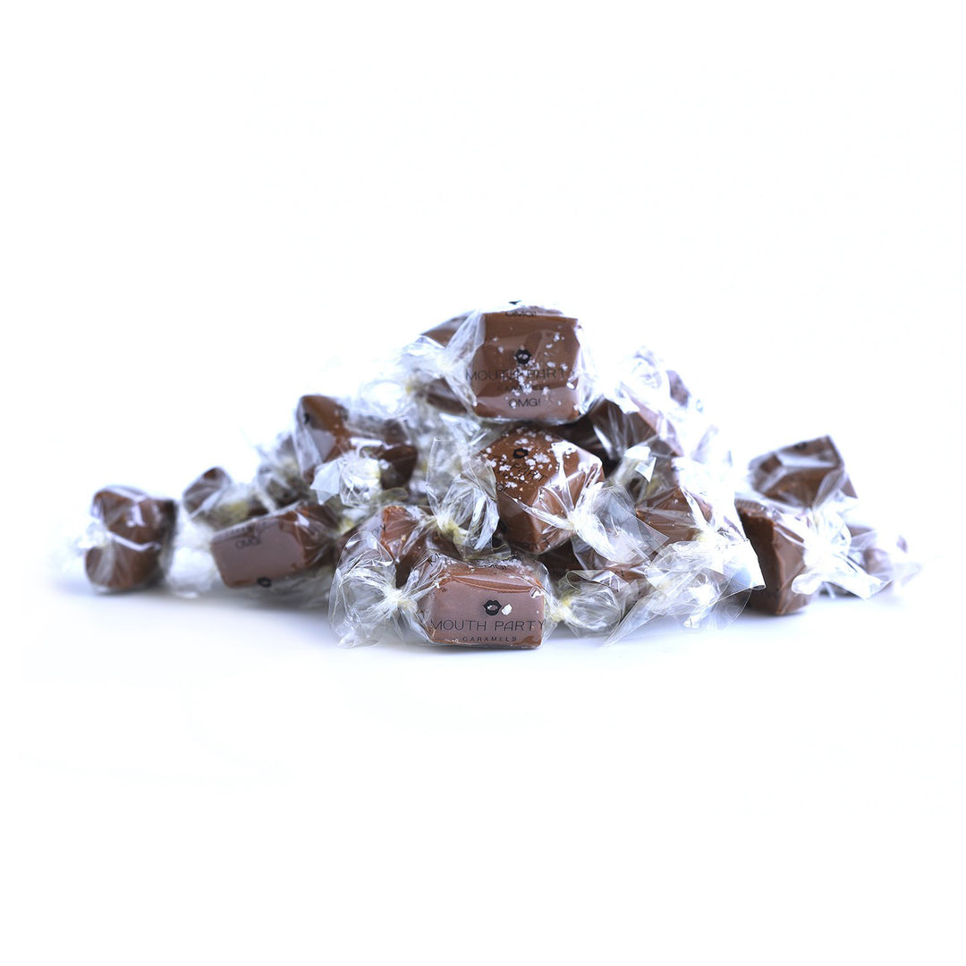 Mouth Party OMG! Caramels individually wrapped.