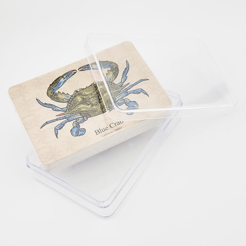 Natural Blue Crab Playing Cards (box scene)