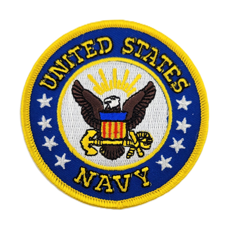 United States Navy Embroidered Round Seal Patch