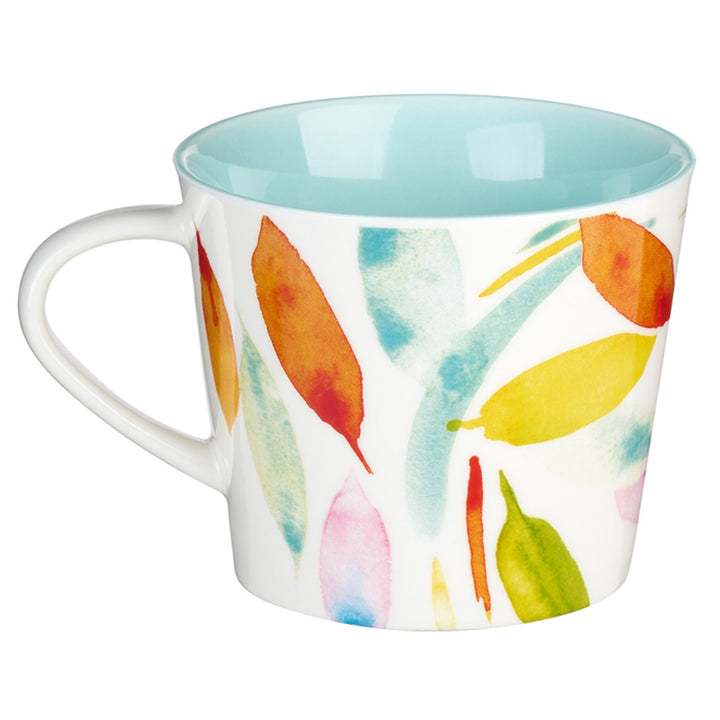 Never Give Up Pink Daisies Coffee Mug (back)