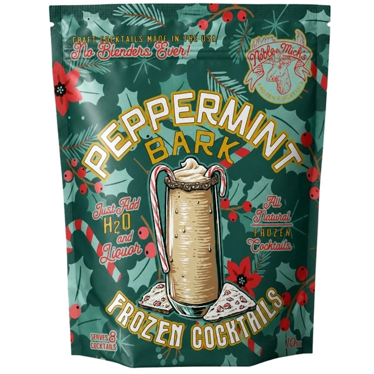 Noble Mick's Peppermint Bark Frozen Cocktail Mix.