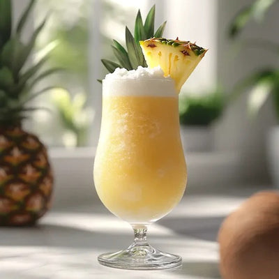Noble Mick's Pina Colada Frozen Cocktail Mix Drink Example