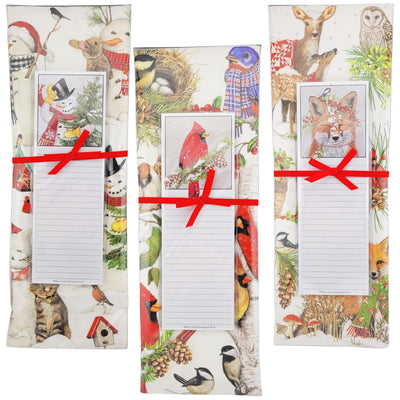 Towel and Notepad Set - Assorted Winter Designs