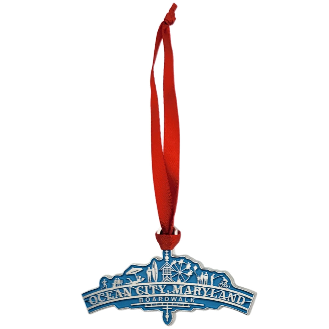 Ocean City Maryland Boardwalk Arch Ornament.