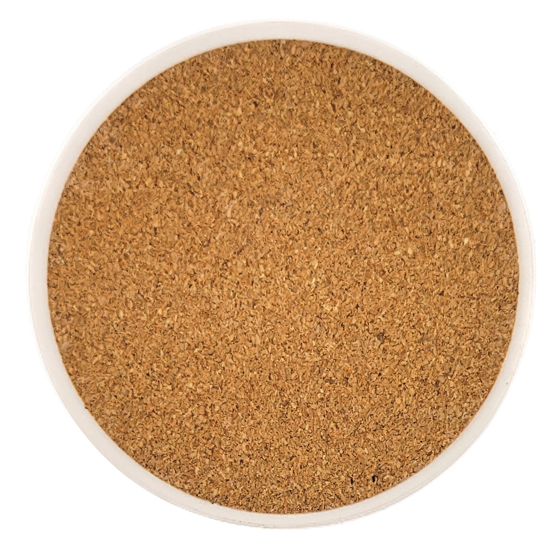 Ocean City Maryland Shells Ceramic Round Drink Coaster cork back.