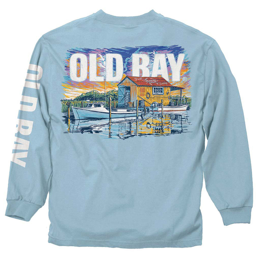 Old Bay Seasoning Crab Shack Long Sleeve T-Shirt