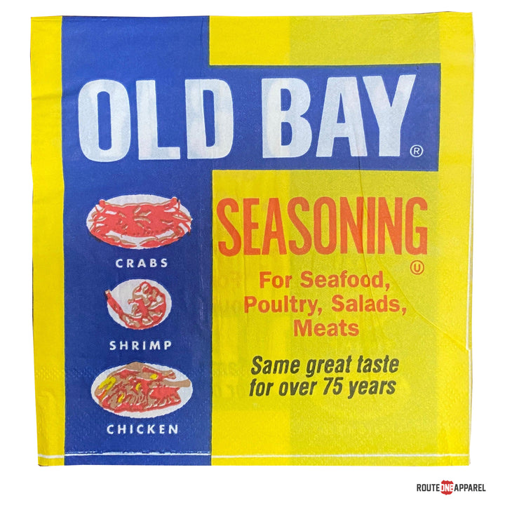 Old Bay Seasoning Paper Napkins