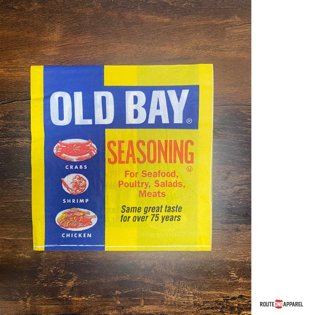 Old Bay Seasoning Paper Napkins