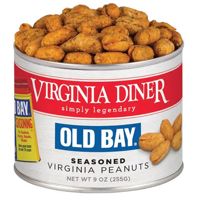 Old Bay Seasoned Peanuts 9oz. Can