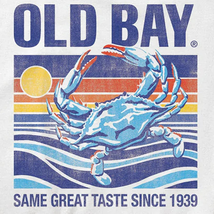 Old Bay Seasoning Retro Crab Scene T-Shirt