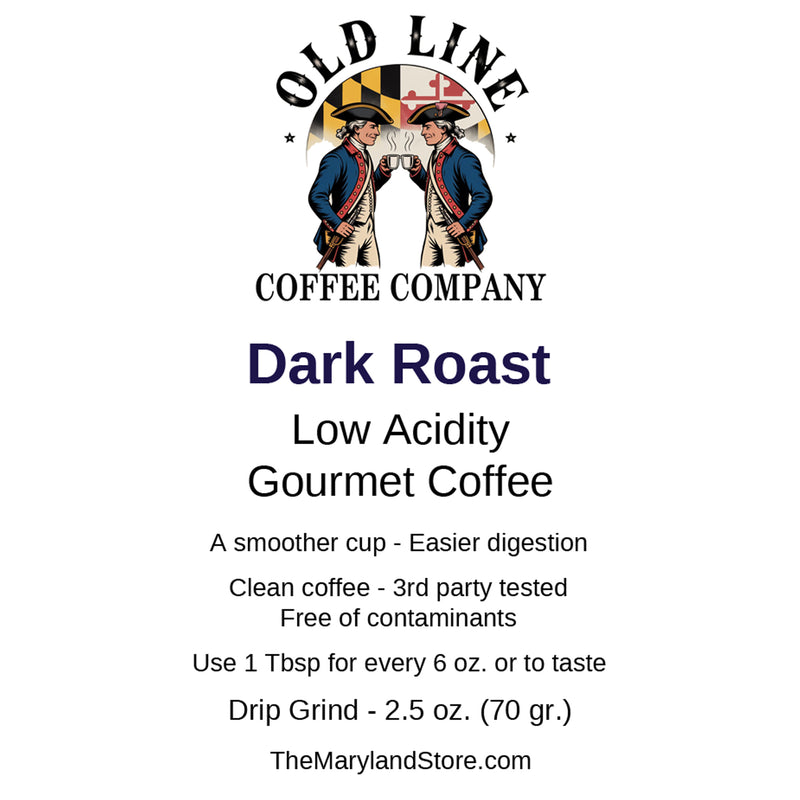 Old Line Coffee Company Dark Roast 2.5oz
