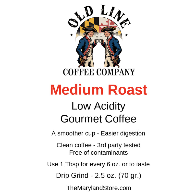 Old Line Coffee Company Medium Roast 2.5oz