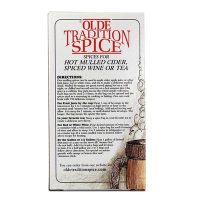Olde Tradition Mulling Spice Tea Bags