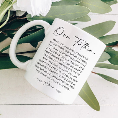 Our Father (The Lord's Prayer) Coffee Mug Scene