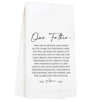 Our Father (The Lord's Prayer) Kitchen Towel