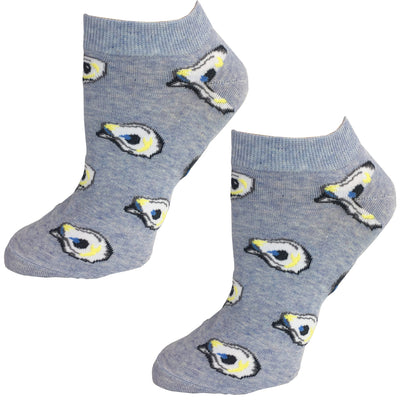Oyster Ankle Socks Gray
