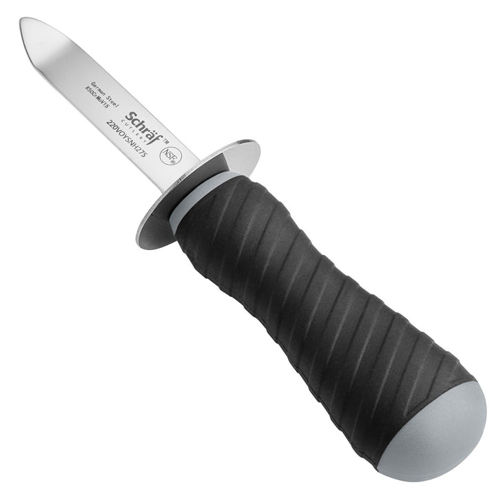Schraf Oyster Knife with Guard TPRgrip Handle