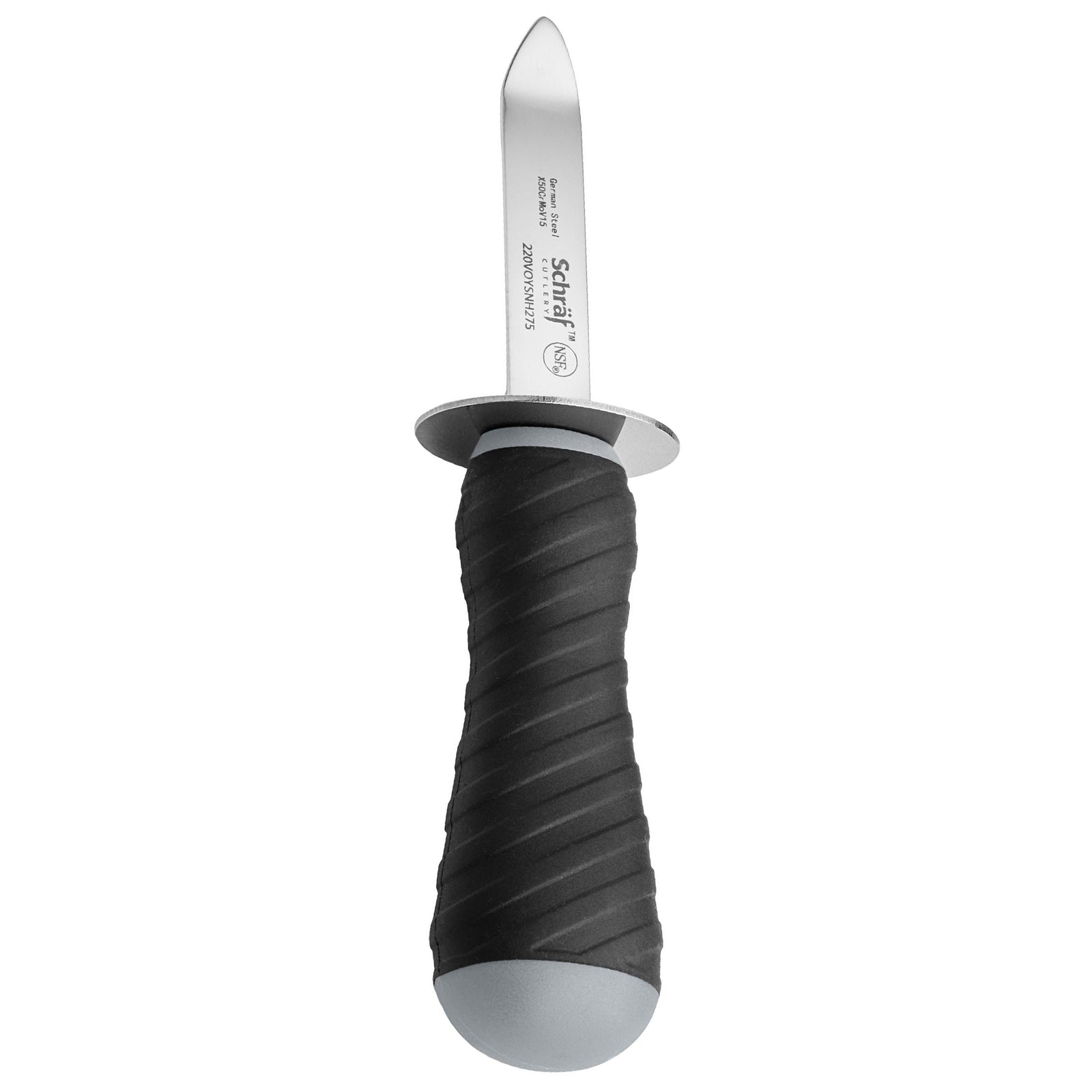 Schraf Oyster Knife with Guard TPRgrip Handle