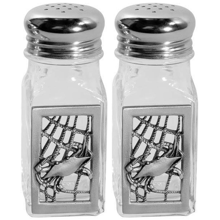 Crab Salt & Pepper Shakers w/wo Pewter Dock Base – The Maryland Store