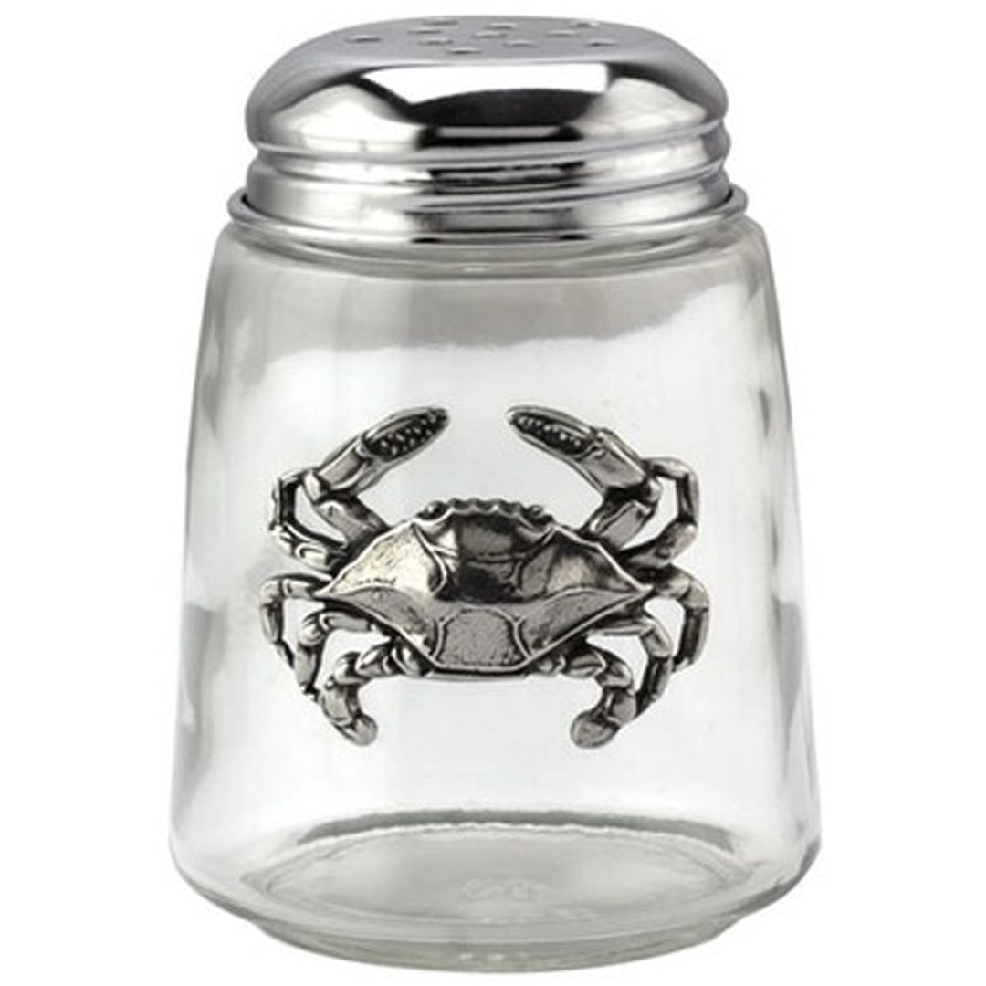 Seasoning Shaker - Pewter Crab Natural