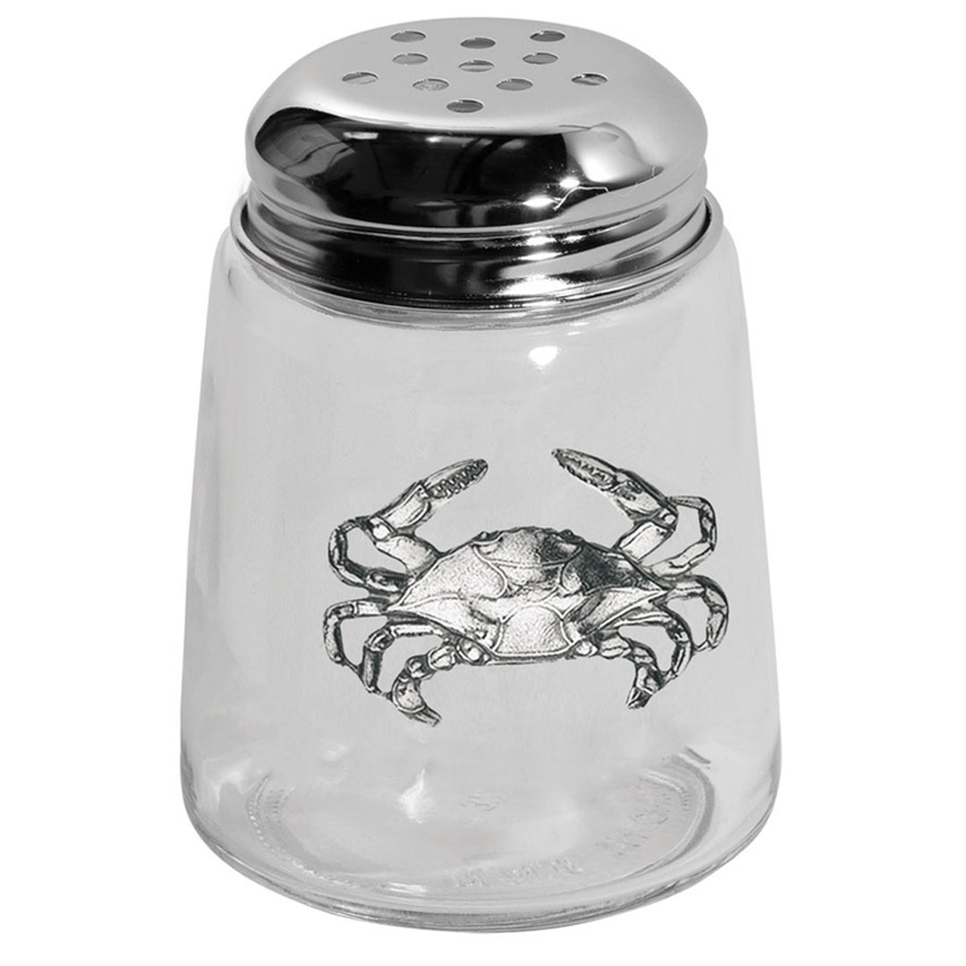 Seasoning Shaker - Pewter Crab Natural