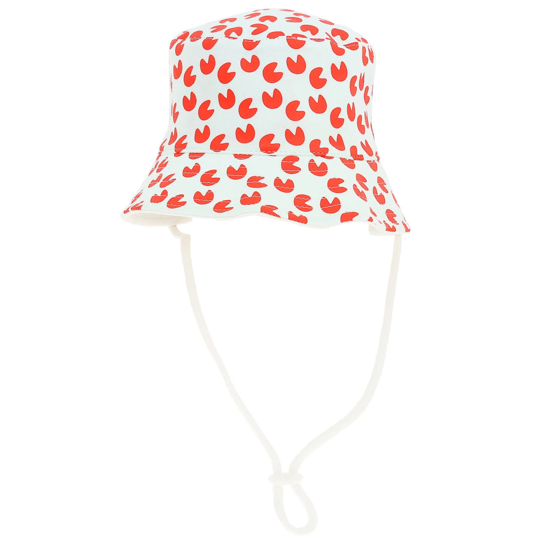 Pinch Perfect Crab Baby Sun Bucket Hat (reverse side)