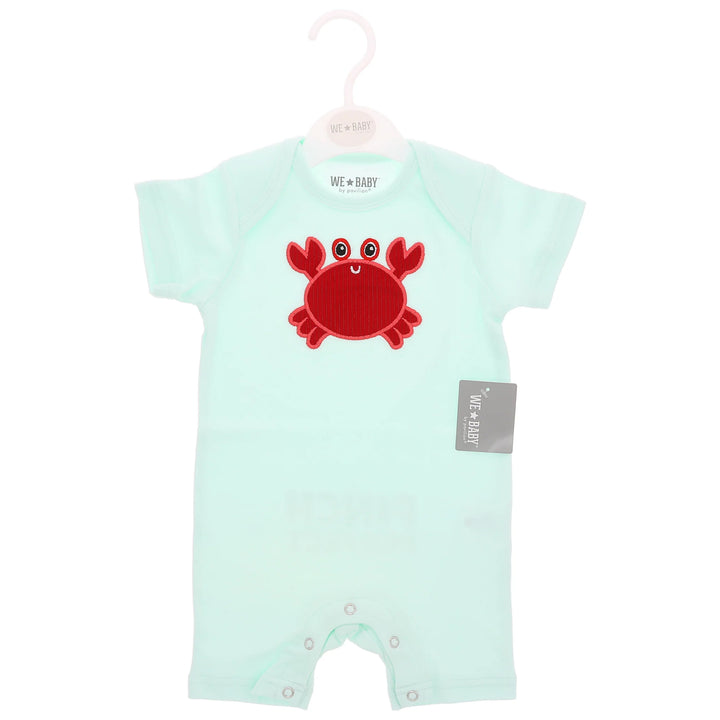 Pinch Perfect Crab Infant Baby Romper