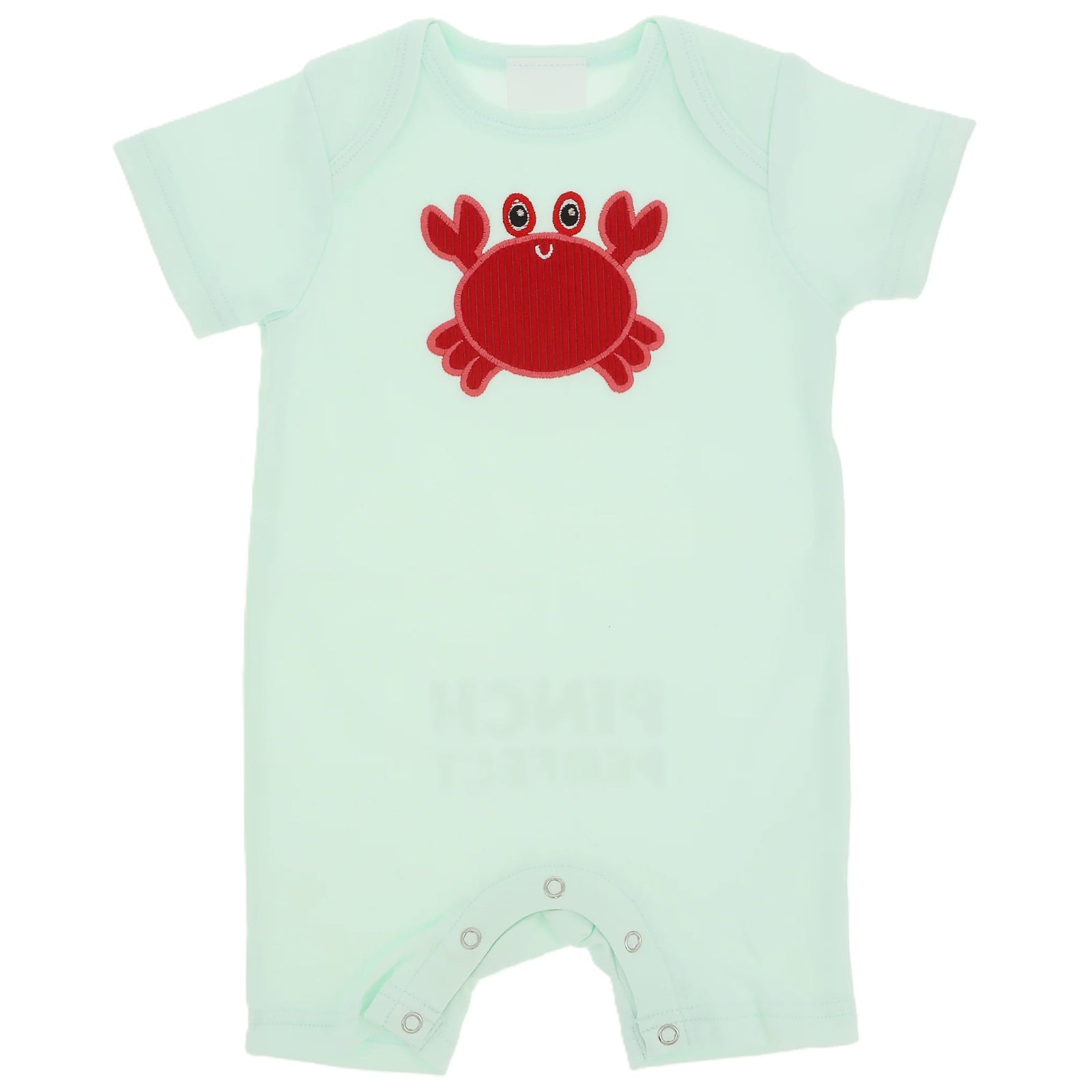 Pinch Perfect Crab Infant Baby Romper