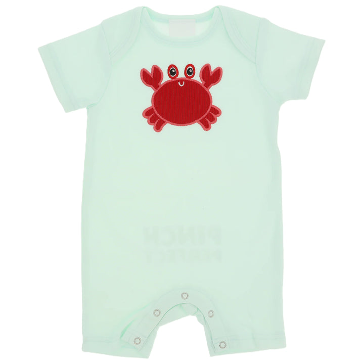 Pinch Perfect Crab Infant Baby Romper