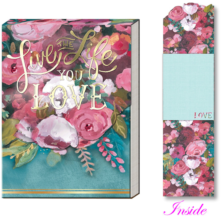 Floral notepad with &