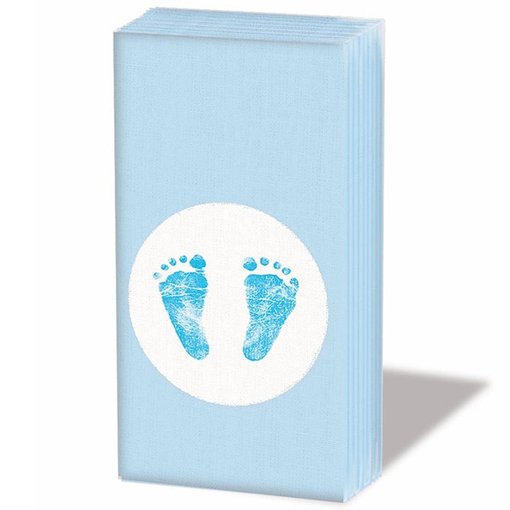 Pocket Tissue Pack - Baby Steps Blue Boy