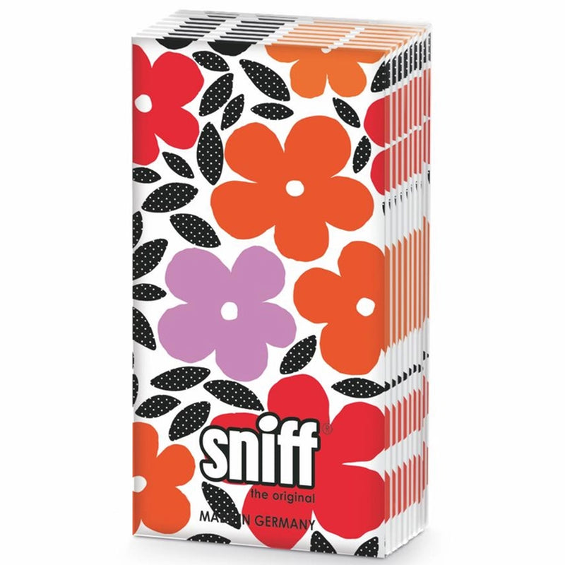 Pocket Tissue Pack - Bold Colorful Flowers