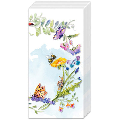 Pocket Tissue Pack - Butterfly Friends